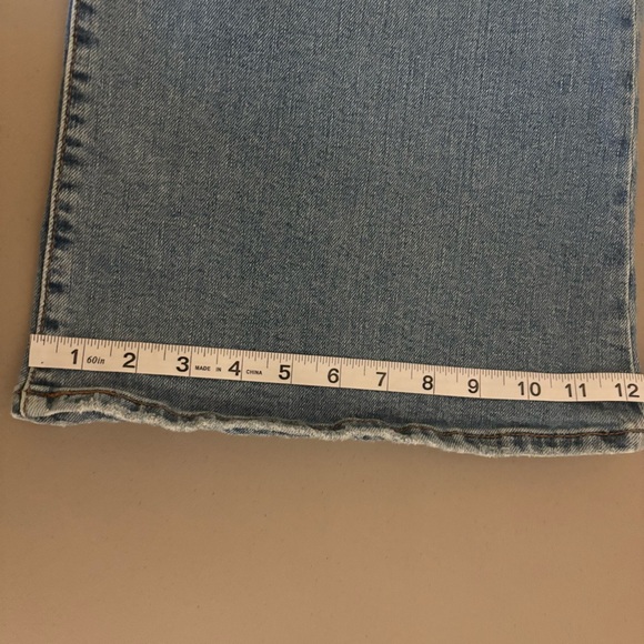 LEVIS Ribcage Bell flare denim Jeans high Rise Bell bottom light wash Sz 30 - Picture 14 of 14